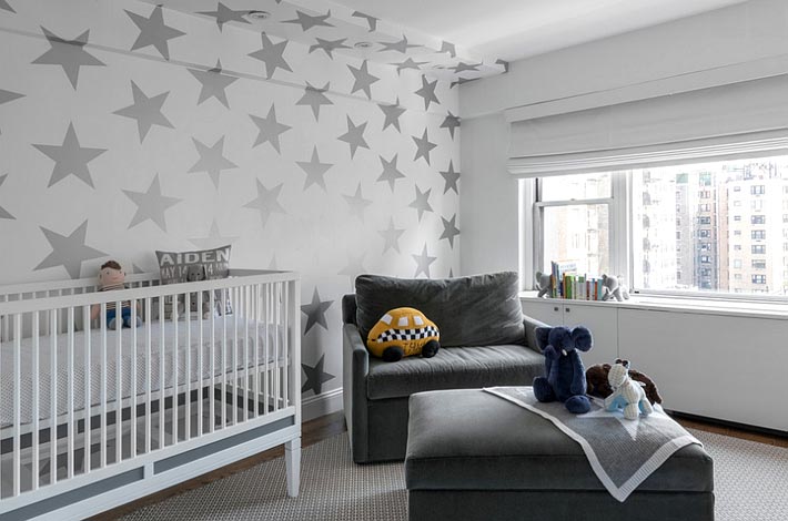 Серый цвет в дизайне интерьера детской комнаты (ФОТО)