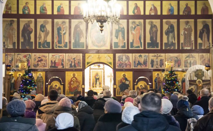 Ночь перед Рождеством в Гомеле. Посмотрели, как это было