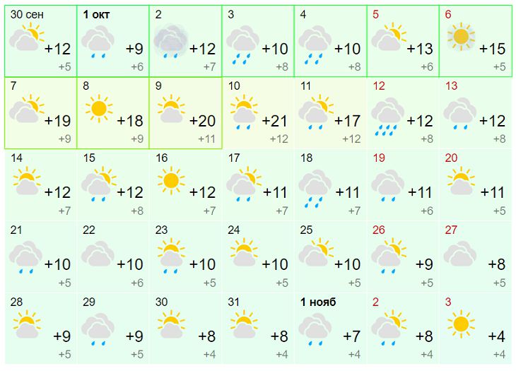 прогноз