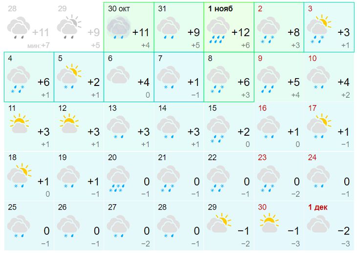 прогноз