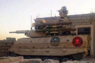 боевой робот Уран-9 в Сирии