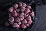 frozen raspberries