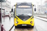 Более 2/3 городских автобусов в Минске уже стали желтыми