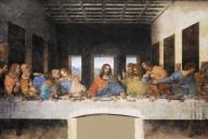 Ученые обнаружили на картине «Тайная вечеря» спрятанный код да Винчи