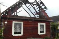 В Гродненском районе частный дом чуть не сгорел из-за удара молнии
